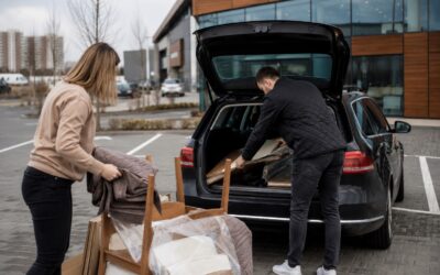 Jak przewieźć stół i krzesła w Krakowie: bezpieczny transport mebli autem osobowym